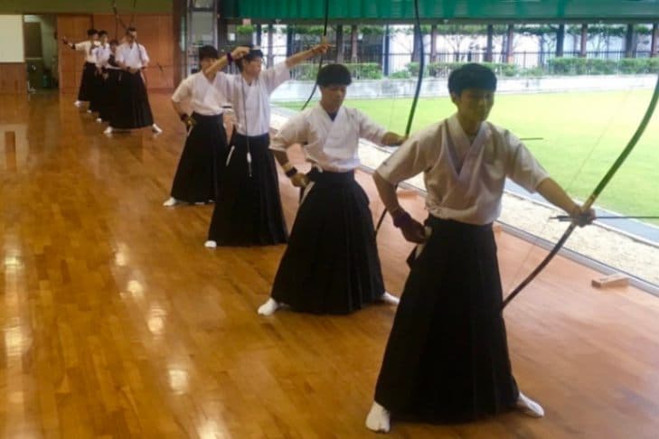 弓道部